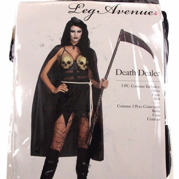Leg Avenue Death Dealer Small Halloween Costume - Picture 3 of 3